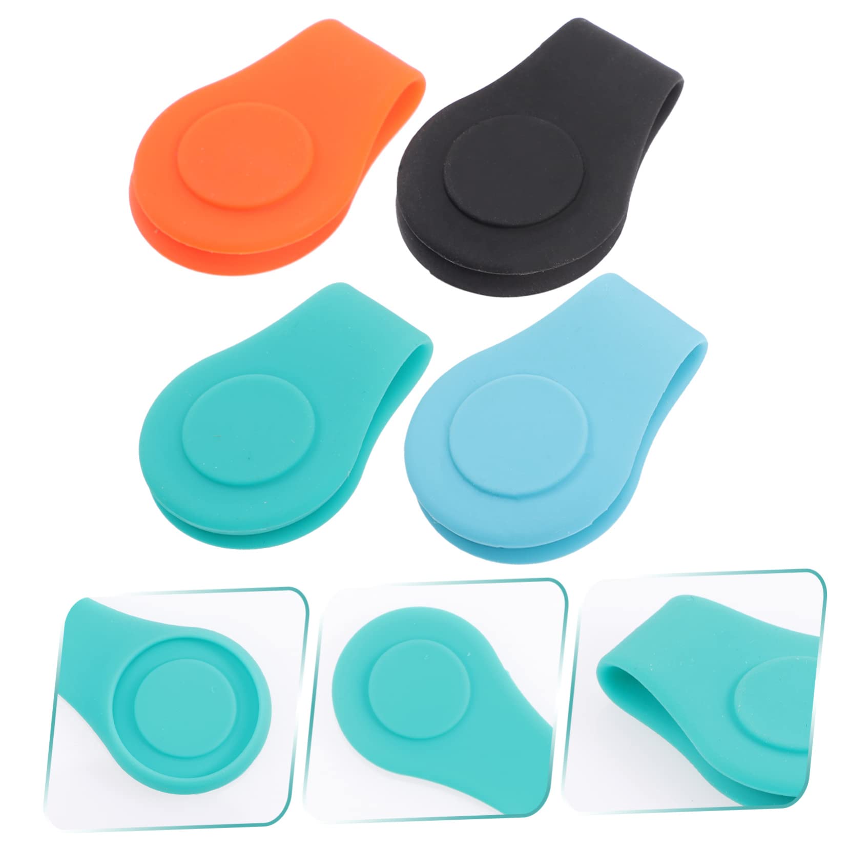 Toddmomy Golfhut Clips Marker Magnetclips Golfzubehör Praktischer Golfmarker Magnetischer Hutclip Für Unterwegs Mini Golfhut Clip Marker Golfmarker Hutclip Kieselgel