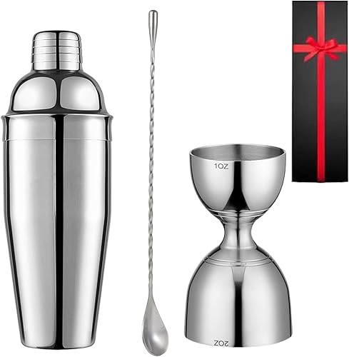 Juego de coctelera Mezclador de margarita profesional mezclador de bebidas juego de cucharas medidoras y mezcladoras Herramientas de barra de