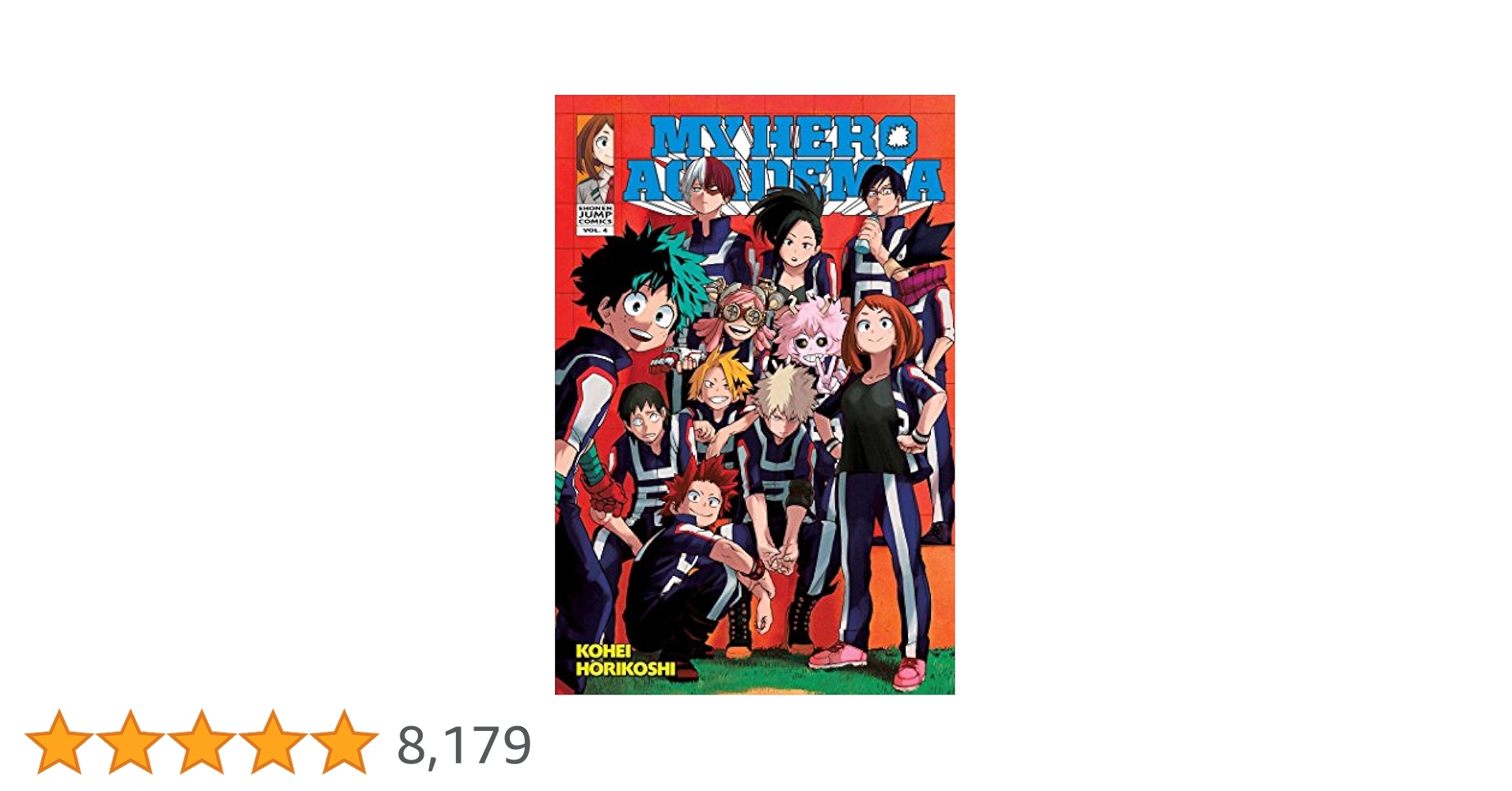 Amazon | My Hero Academia, Vol. 4 | Horikoshi, Kohei | Fiction