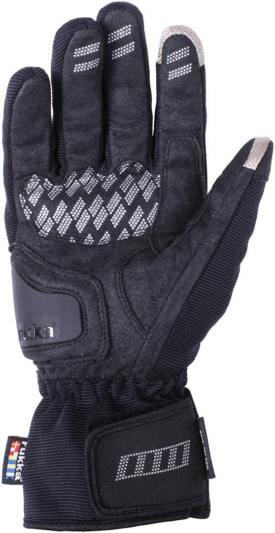 Rukka Virve Gore-Tex Damskie rękawice motocyklowe, czarny/purpurowy, 10