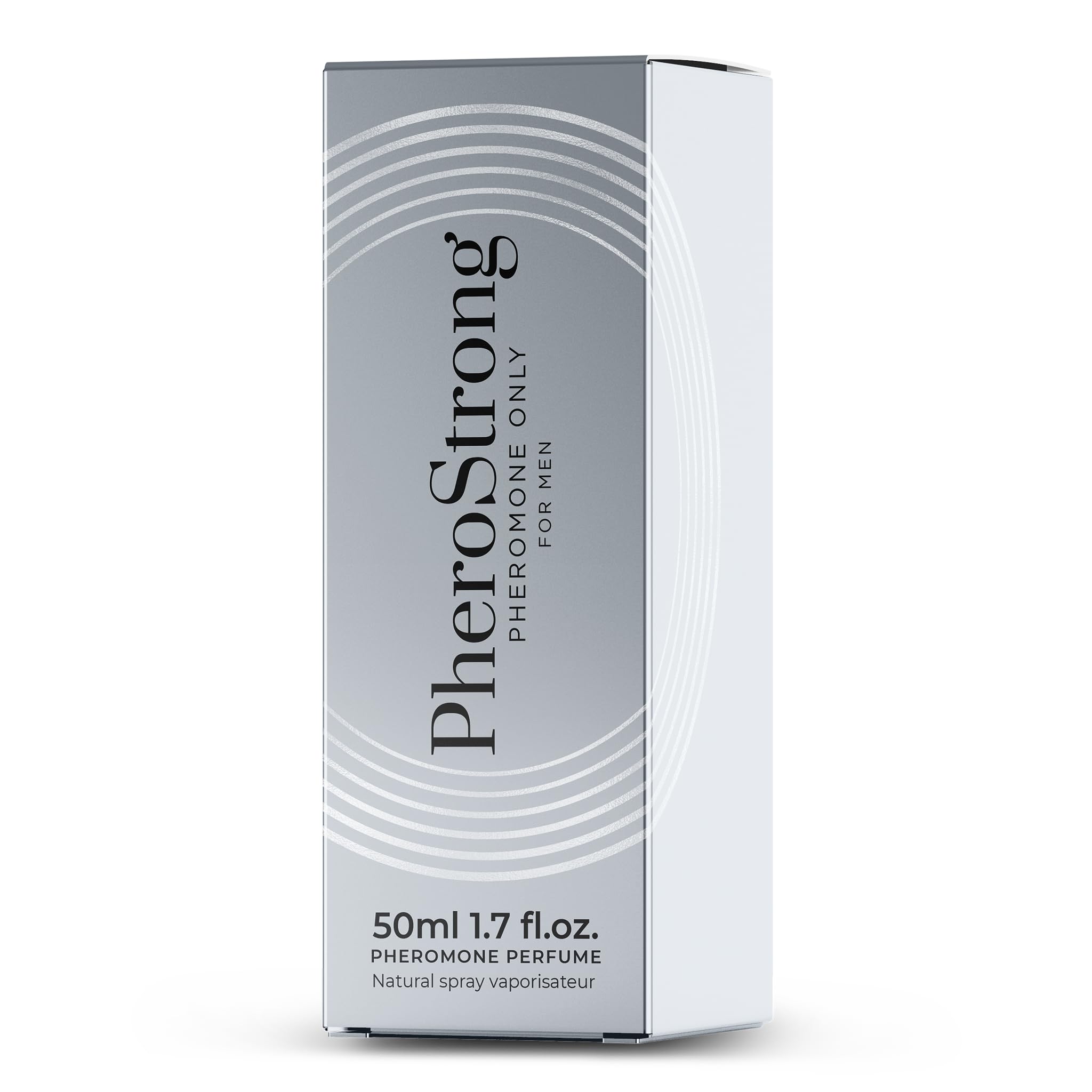 PheroStrong Pheromone Only for Men - Extra Strong Sex Pheromones Perfume For Man to Attracted Woman long lasting cologne men - Feromonas para hombre atraer mujeres - 50ml