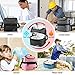 Hap Tim Lunch Box Insulated Lunch Bag Medium Size Cooler Tote Bag for Adult,Men,Women, Double Deck Cooler for Office/Picnic/Travel/Camping(16040-PK)