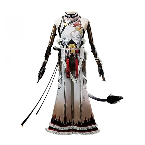 Weixu Anime Lingyang Cosplay Costume Game Uniform Fighting Suit Halloween Carnival Party Outfit for Men - XX-Large