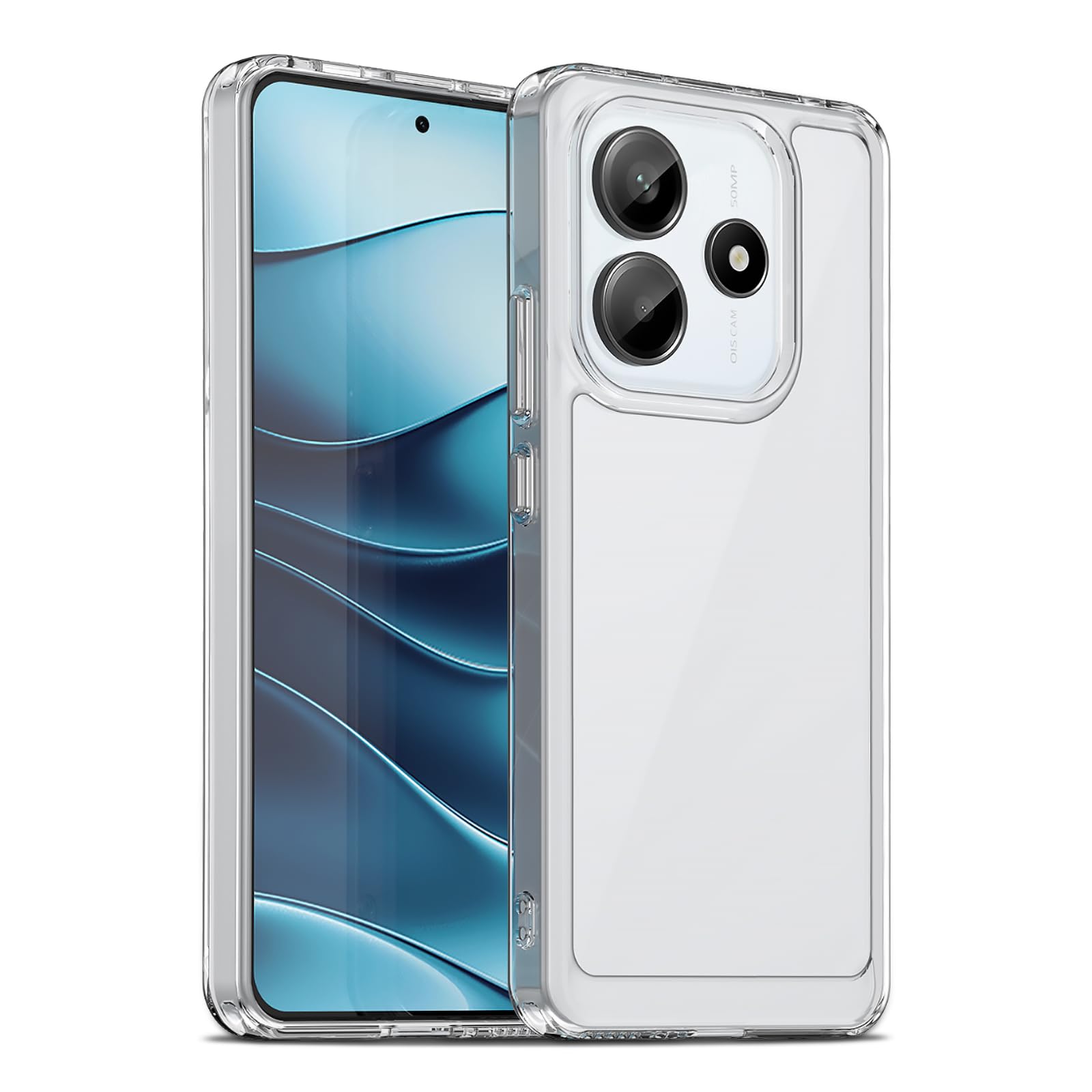 Locofunphone Cover Case Compatible With Xiaomi 14t Pro 5g Transparent Ultra Thin Shockproof Case With Good Grip Anti Scratch Protection From Fingers And Stains