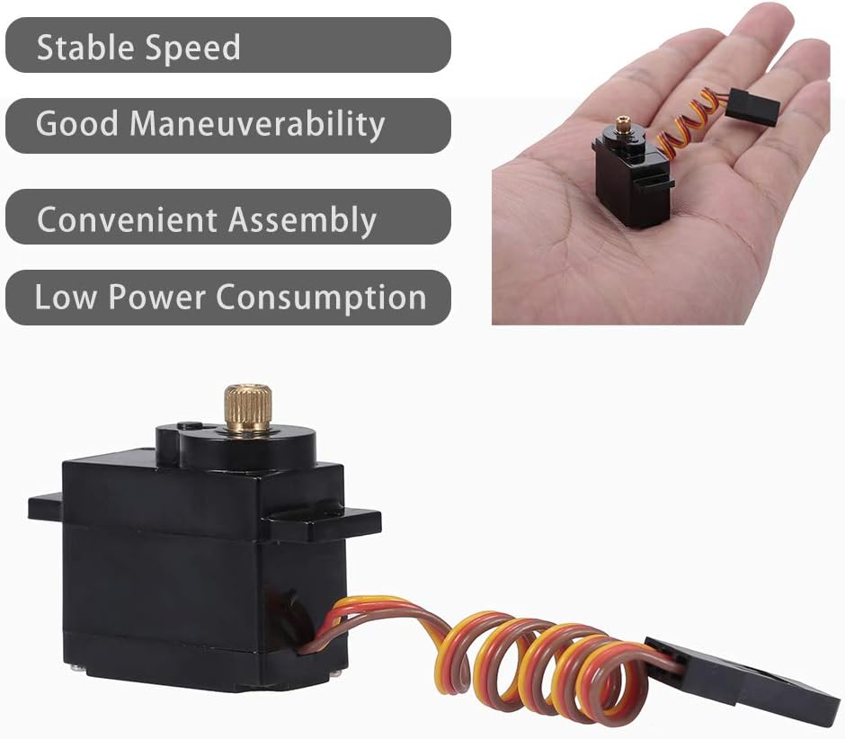 GoolRC 5G Digital Servo Car Servo High Torque Metal Gear for 1/28 WLtoys K989 RC Car : Toys & Games