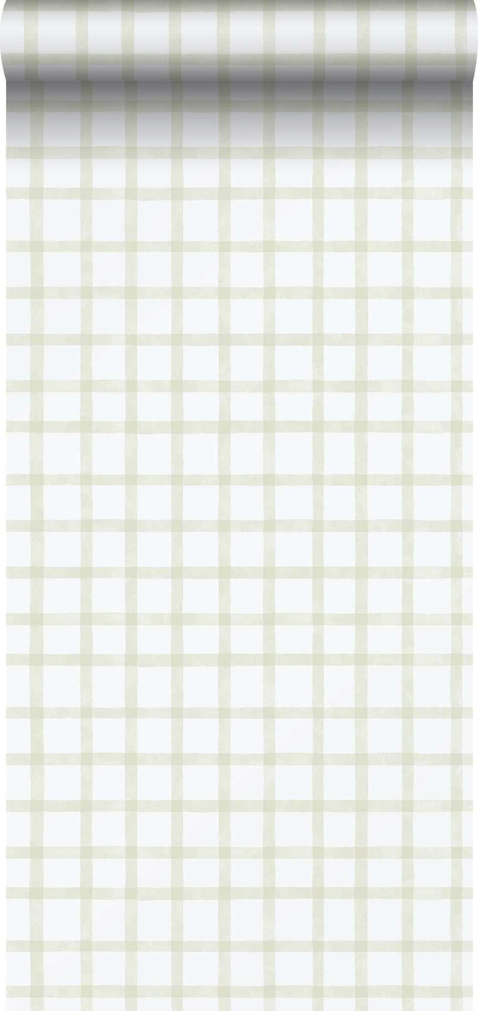 Sanders & Sanders papel pintado rombo verde claro y blanco 53 cm x 10.05 m