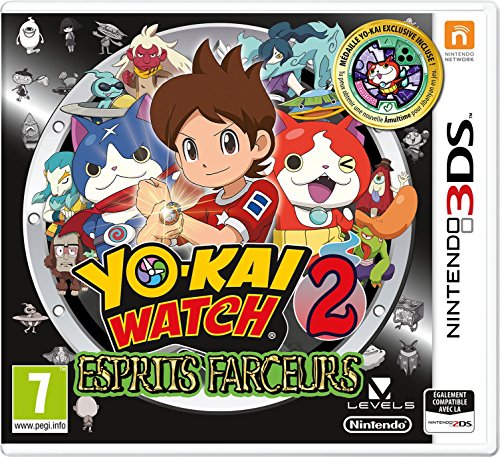 Yo Kai Watch 2 : Esprits Farceurs Médaille Incluse Édition Limitée 3ds - vue 4