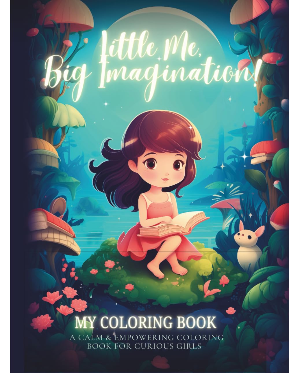 Little Me, Big Imagination!: A calm & empowering colouring book for curious girls