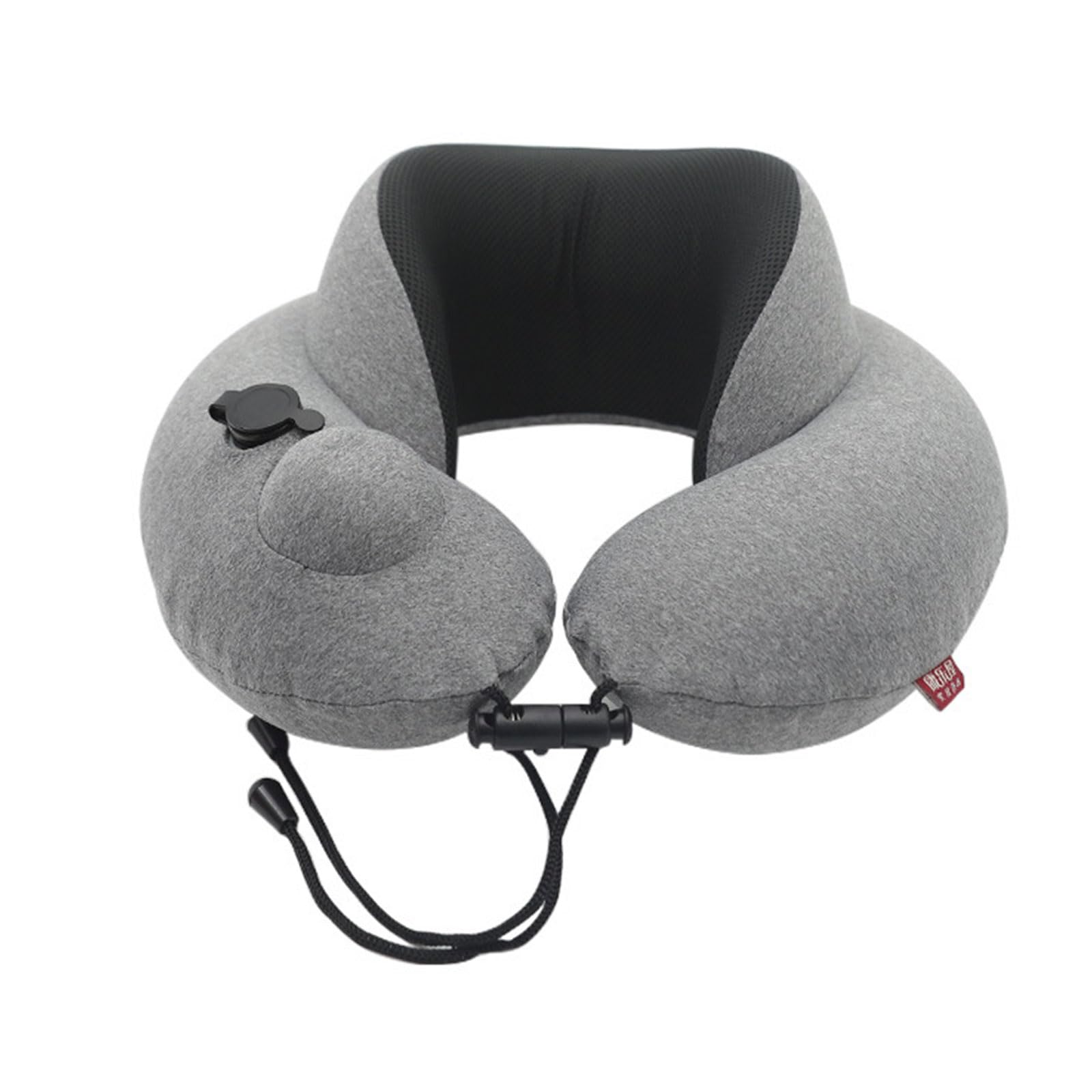 Zxfdsfdbnm Adjust Air Pressure Neck Rest Pillow Foldable Design for Business Travelers Commuters Washable Breathable Neck Rest
