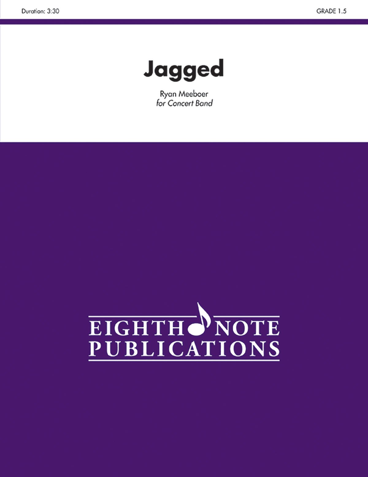 Jagged: Conductor Score & Parts (Eighth Note Publications) Paperback – March 1, 2010