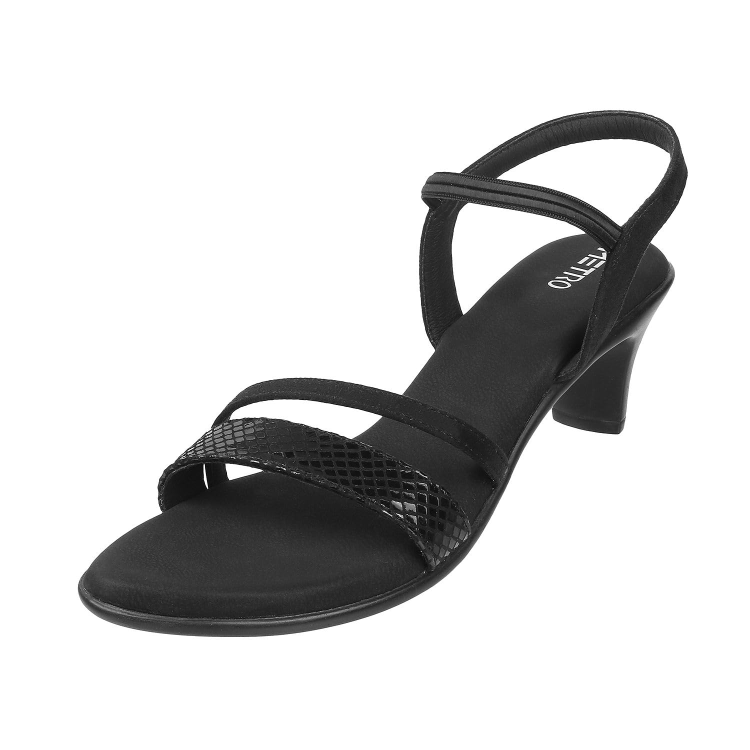 Metro Women Black Synthetic Sandals - EU/38 UK/5-33-40 (B0D198NH48) Amazon Price History, Amazon Price Tracker