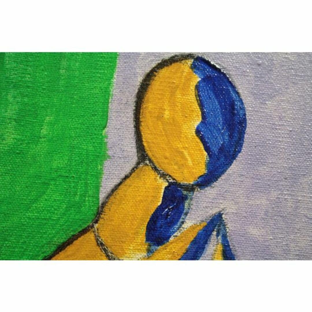 國松明日香『無題』油彩画 絵画 Amazon.co.jp: 國松明日香 『無題』 油彩画 絵画 : ホーム＆キッチン