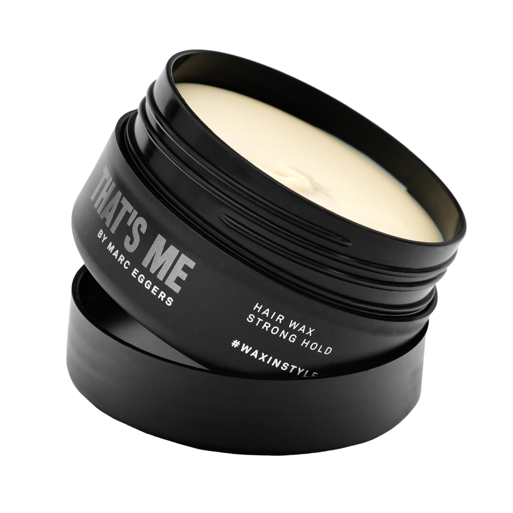 That's ME von Marc Eggers TAHT'S ME Herren-100 ml – Bestes Haarwachs für starken Halt mit Mandelöl – für alle Haartypen, hergestellt mit professionellen Friseuren aus Italien