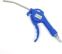 DPDynamicPower Pistol Grip Blow Gun D-KF-06: 100mm Long Nozzle, 1/4" NPT Inlet for Precision Air Cleaning