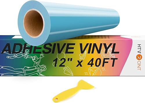 Miniatura 12 de Vinilo para Cricut – Juego de hojas de vinilo adhesivas permanentes – Hojas de vinilo de 12 x 12 pulgadas / 30.48 x 30.48 cm. y hojas de cinta