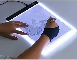 Mesa De Led Luz Branco Desenho Profissional Transposição A