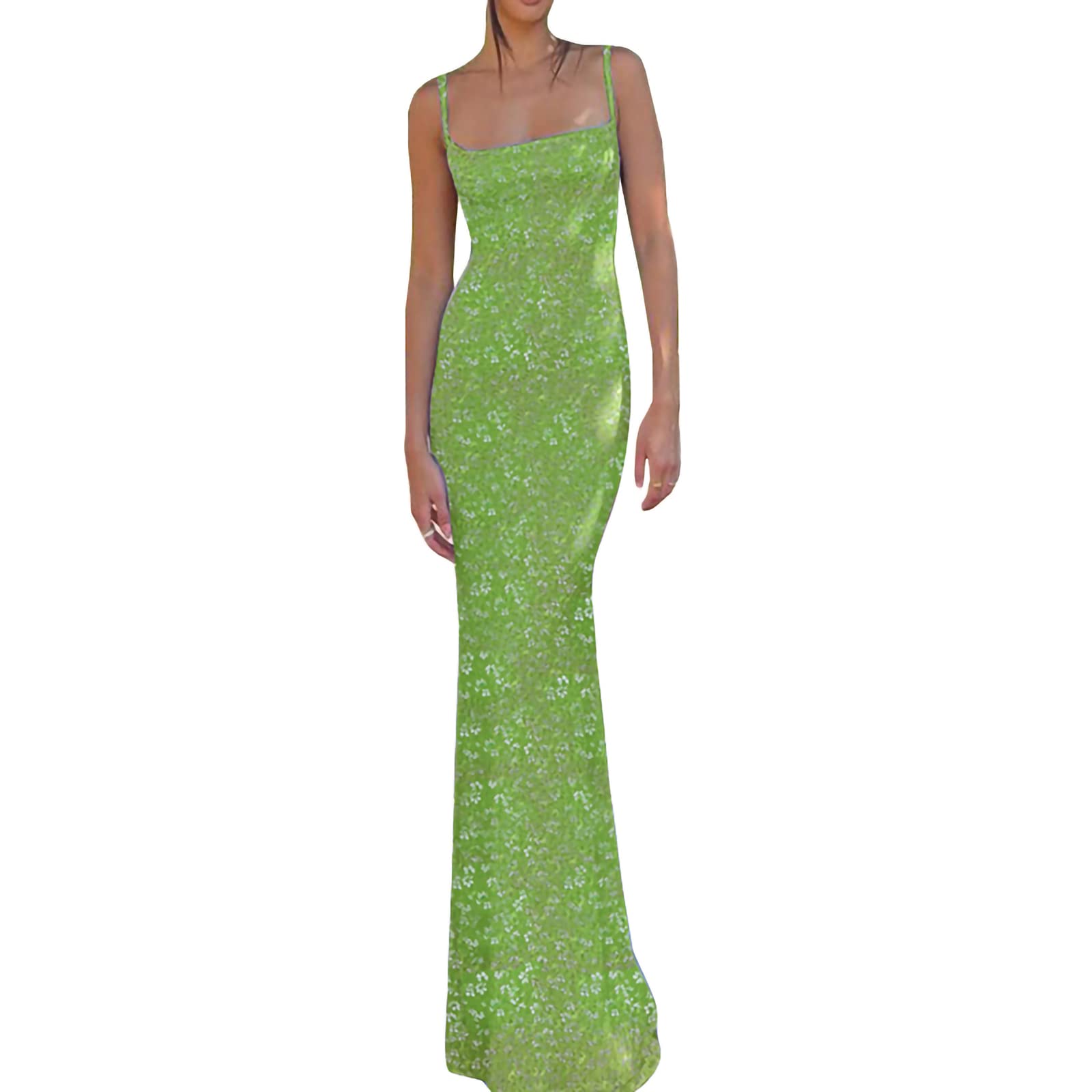 Women Cutout Backless Maxi Dress Sexy Sleeveless Floral Print Cocktail |  Desertcart Bahamas
