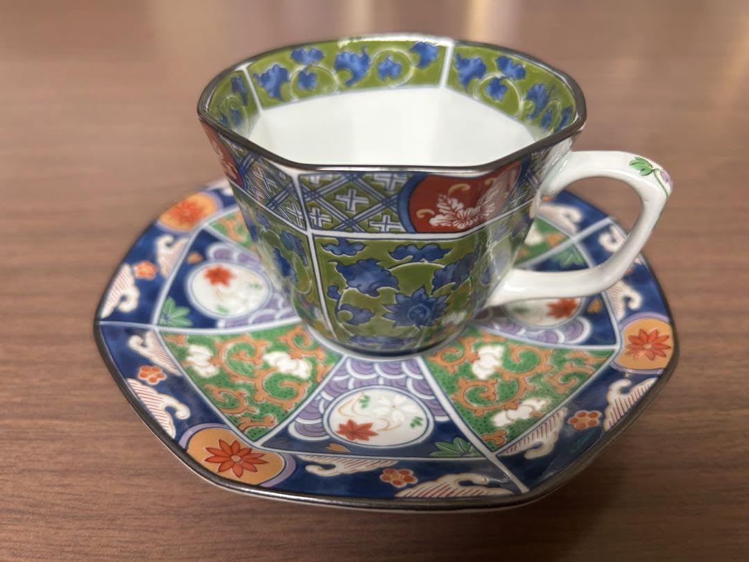 【 新品未使用 】有田焼　雅窯　松彩古伊万里 合計15枚と15客 まとめ売り 新品未使用 】有田焼 雅窯 松彩古伊万里 合計15枚と15客 まとめ