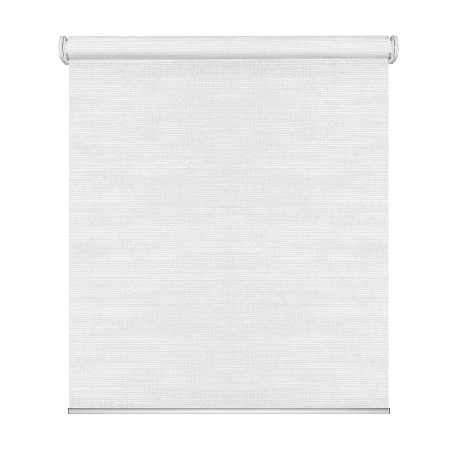 MADECOSTORE Tenda avvolgibile a vela E-Roll motorizzata, bianco, 100 x 250 cm