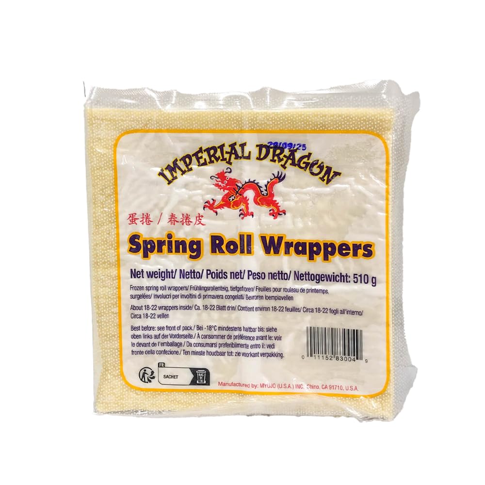 Spring Roll Sheets, from Frozen, 2 x 510g