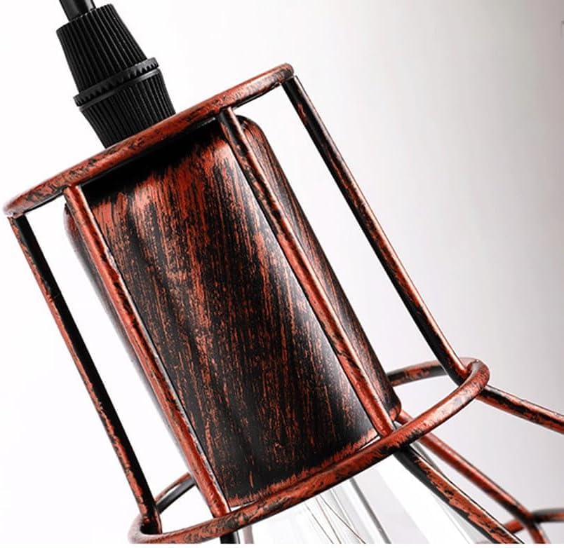 Miniatura 8 de Iron Pulley Wall SconceAmerican Country Wall SconceIndustrial Vintage Wall SconceDining Room Hallway Aisle Light Cage Wall Sconce