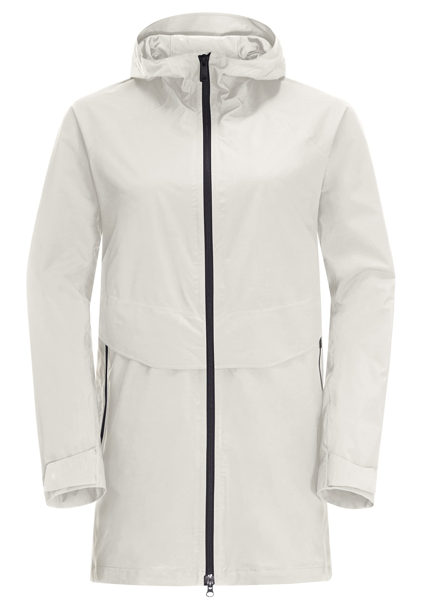 Jack Wolfskin Mainkai Long Jacket Silver Cloud S