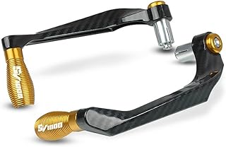 PRUVA for Su-zu-k-i SV1000 2003-2020 2004 2005 SV 1000 Motorcycle Accessories Brake Clutch Lever Guard Levers Protection Motorcycle Brake Protective Rod (Color : Black)