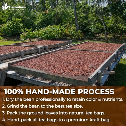Image of Lavendium, 6oz Cacao Powder, 100% Natural & Pure, Unsweetened, Rich Chocolate Flavor, Perfect for Baking & Smoothies, No Additives or Preservatives, No Gluten, Vegan