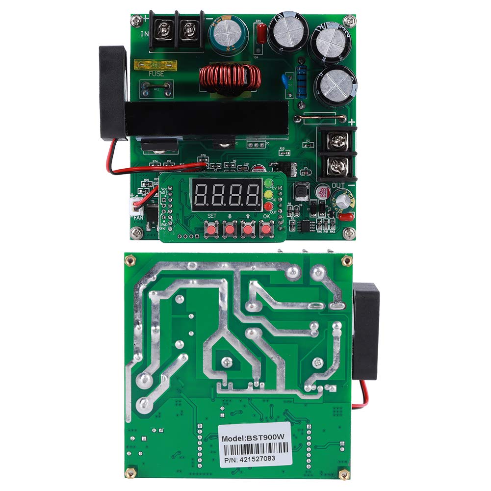 Moduł regulatora napięcia B900W Wysokowydajny regulowany konwerter wzmocnienia Zasilacz prądu stałego Regulator prądu stałego do maszyn CNC Projekty elektroniki DIY