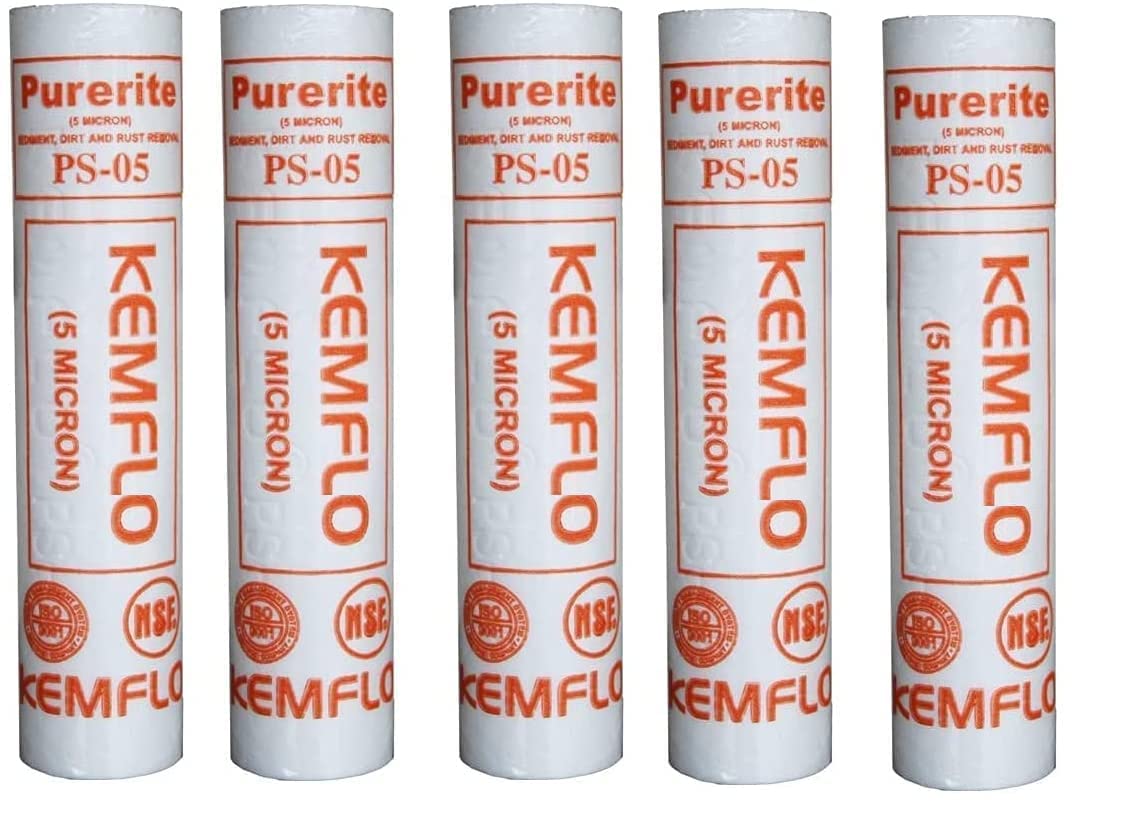 Spun Filter Candle | PP Spun Cartridge Pre Filter | Outer Filter Candle | 5 Micron Pre Filter 10" PP Spun Filter for All Type RO Water Purifier in 9 LTR to 25 LTR Pcs(10 inch)-image-28