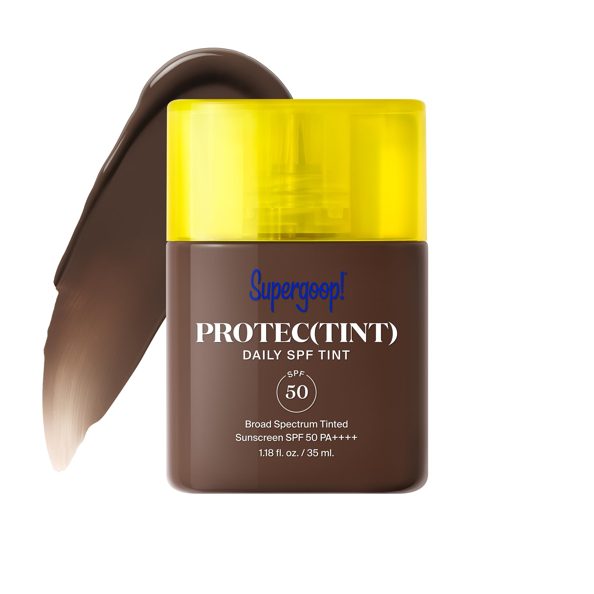 Supergoop! Protec(tint) Daily Skin Tint SPF 50 - 58W - Light, Buildable Coverage for Immediately Smooth, Even-Looking Skin - Natural Finish