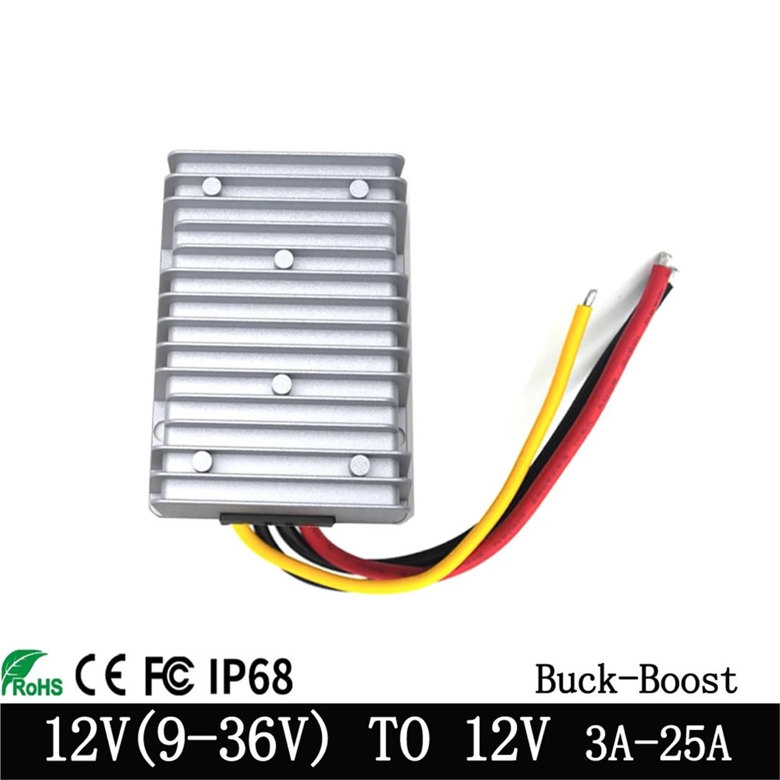 1 x stabilizator 12 V 9-36 V do 12 V 3A-25 A konwerter Boost 12 V do 12 V 25 A 300 W Power Inverter (9-36 V do 12 V 15 A)