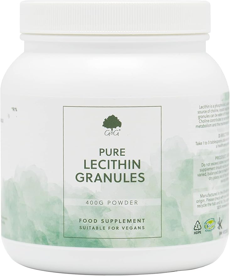 Soy Lecithin Granules 400g of Pure Lecithin Granules 98