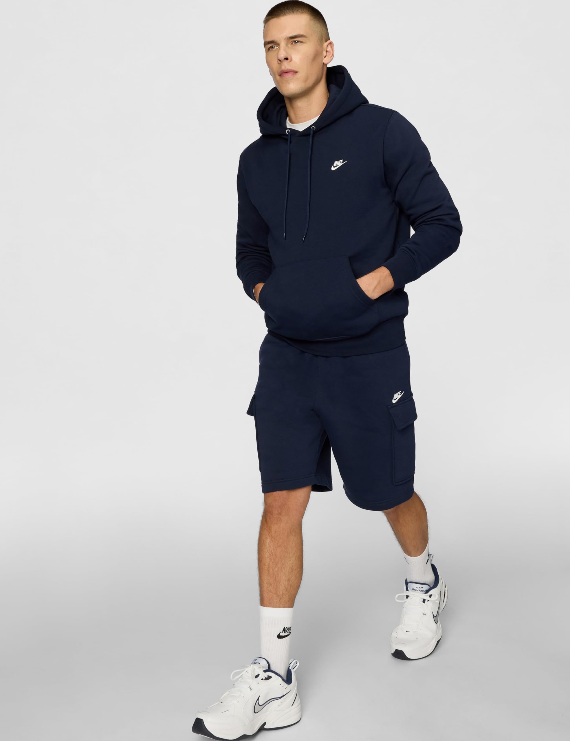 NIKE M Nk Club BB Po Hoodie Sweatshirt Unisex Adulto