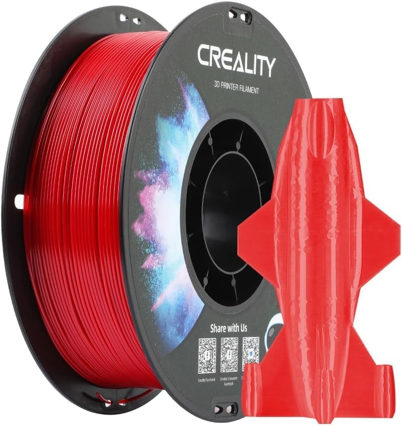 CREALITY PETG ʶƮ PETG 3D  ʶƮ   1.75MM ߷ 2.2LB(1KG) 3D Ϳ Ǯ 3D ʶƮ 3D  Ǯ   ʶƮ PETG(  )