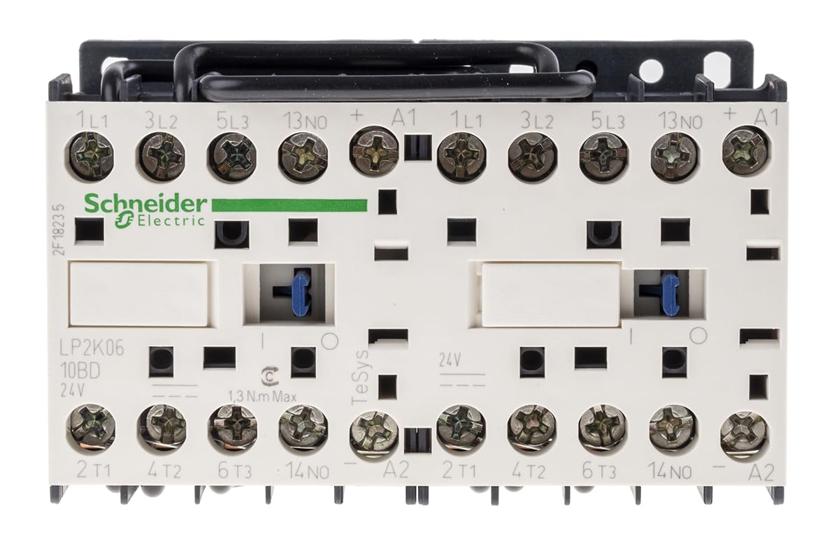 Schneider Electric REVERS CONTACTOR 6A AC3 2.2KW 24VDC COIL