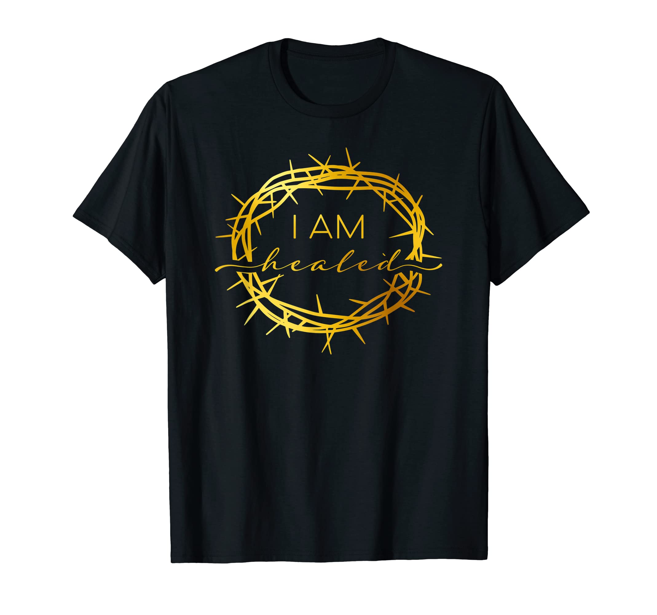 By His Stripes We Are Healed T shirt Isaiah 53:5 Bible Verse T-Shirt