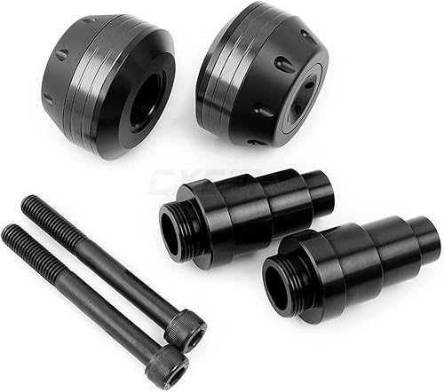 Miniatura 3 de TNATUR Marco de escape deslizante para motocicleta, control deslizante de marco CNC, almohadilla protectora de caída para Yamaha MT07 MT 07