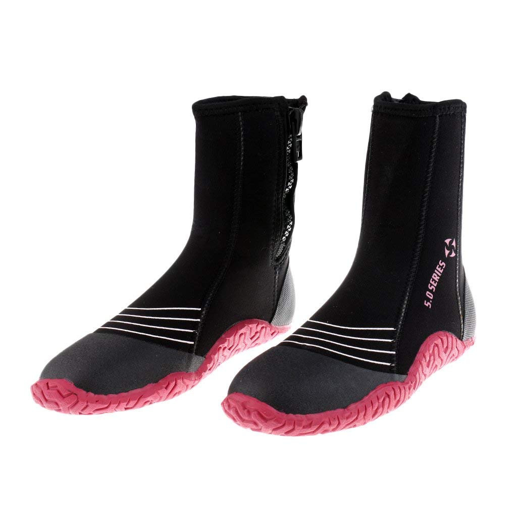 1 Paar Super Stretch 5mm Neopren Socken Tauchsocken Neoprensocken für Erwachsene Frauen