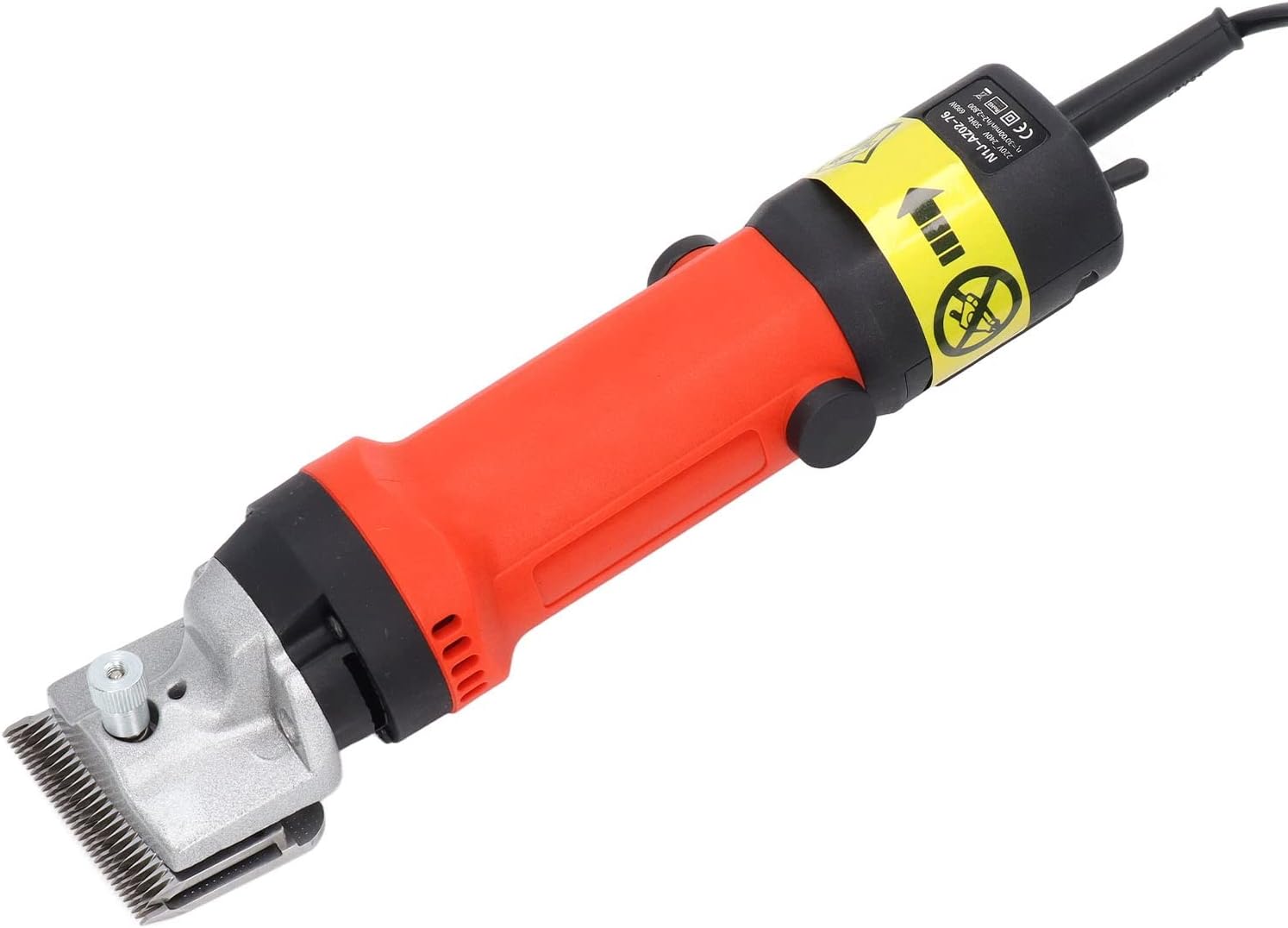 Electric Horse Hair Clipper Professional 6900W High Power 6 Speed Adjustable Electric Sheep Shear Animal Grooming Kit for Horses Goats Llamas Cows Large Dogs Thick Coats AB