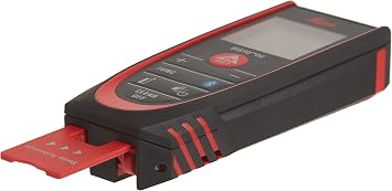 Leica Geosystems DISTO D2 New 330ft Laser Distance Measure with Bluetooth 4.0, Black/Red, 1.7 x 1 x 4.6 inches | Bluetooth 4.0