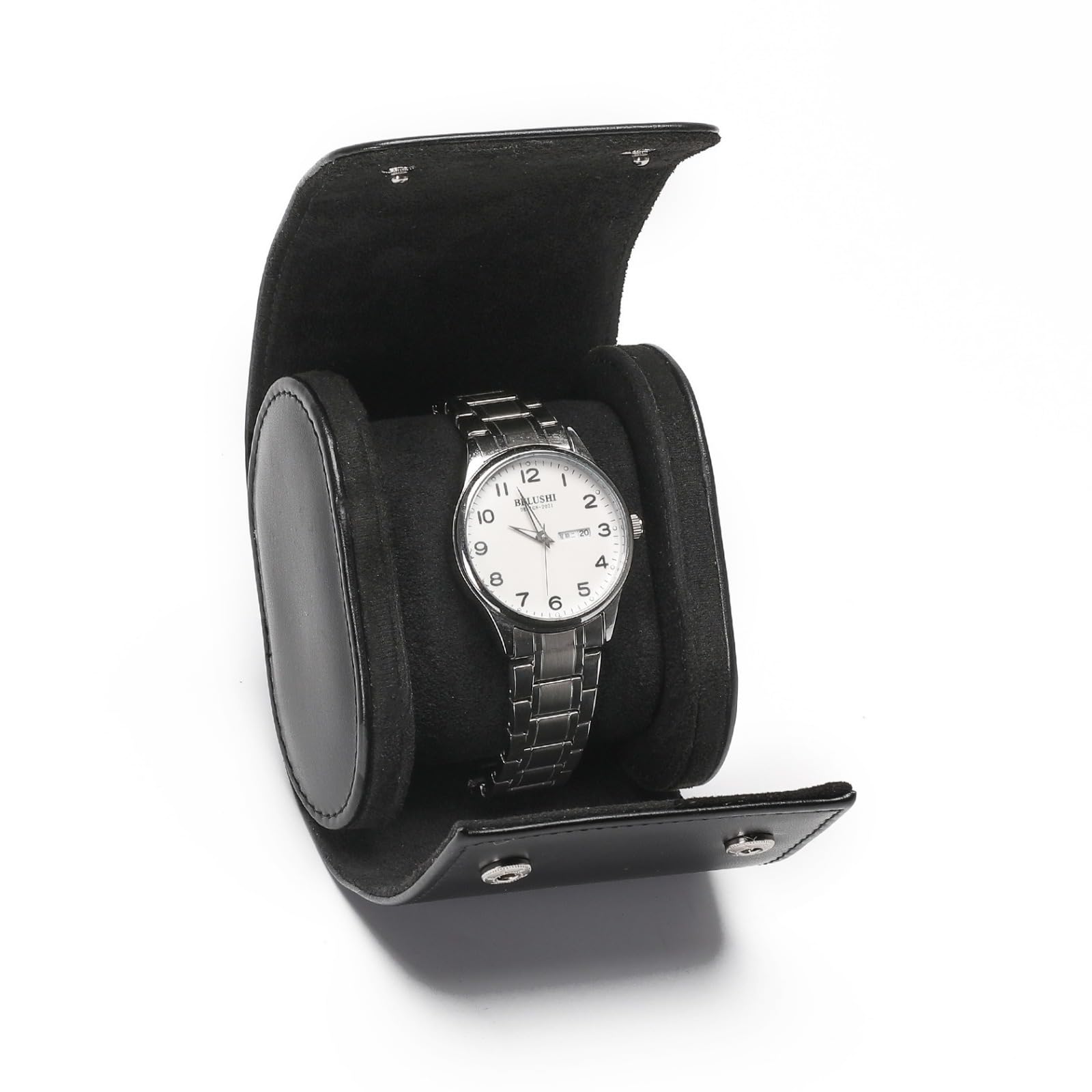 IJRXVTPZD PU leather men's watch box travel watch box is used for storing and displaying single or multiple watches that can be stored