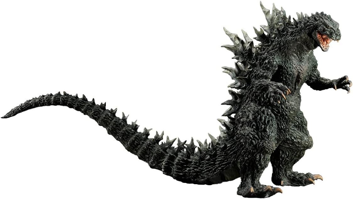 X-Plus Godzilla (2000) Millennium Maquette Replica Soft Vinyl Statue,Multicolor