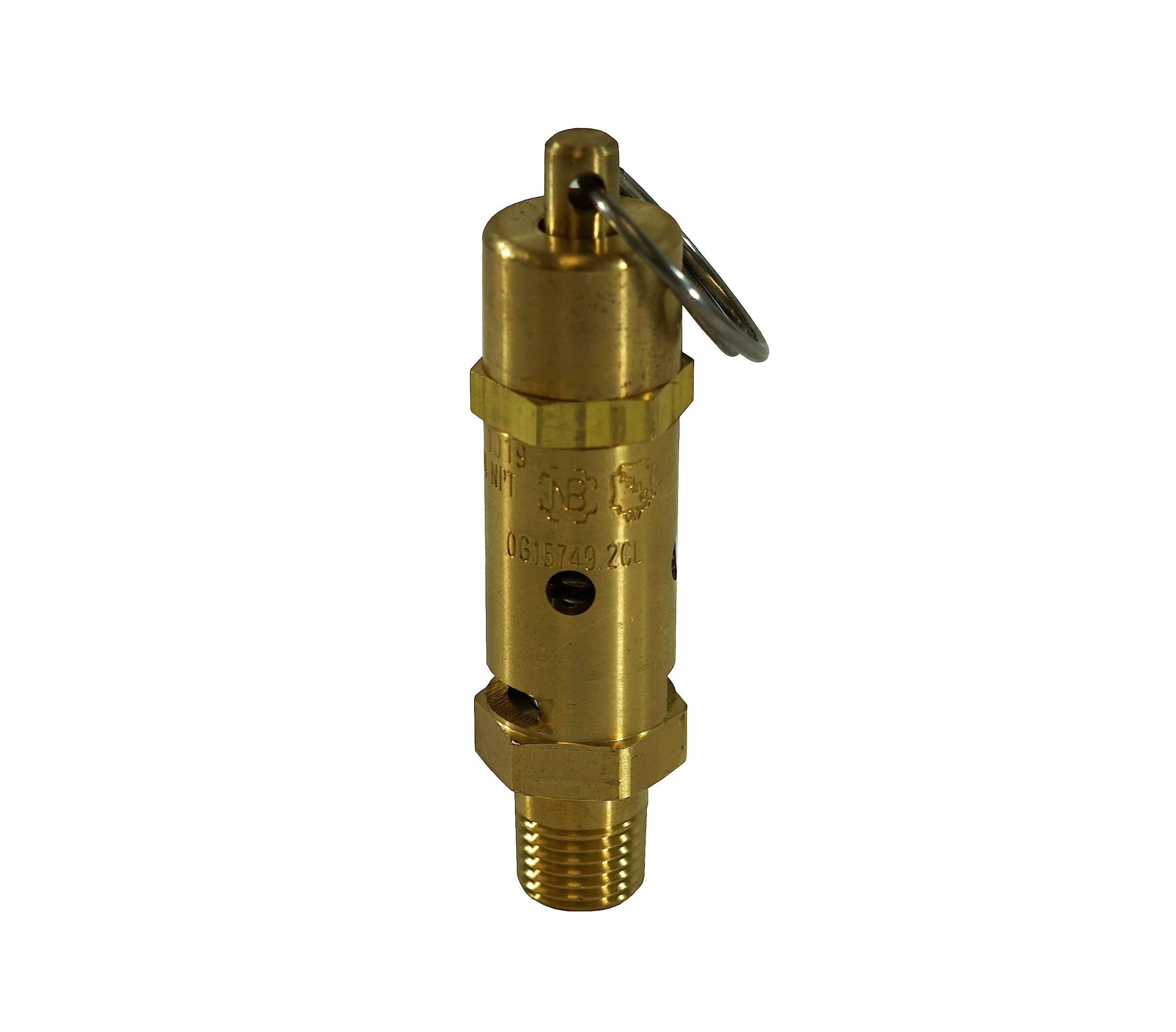 Soupape De Décharge En Laiton Kingston 1/4 NPT – 200 PSI / 251 SCFM – Rigide