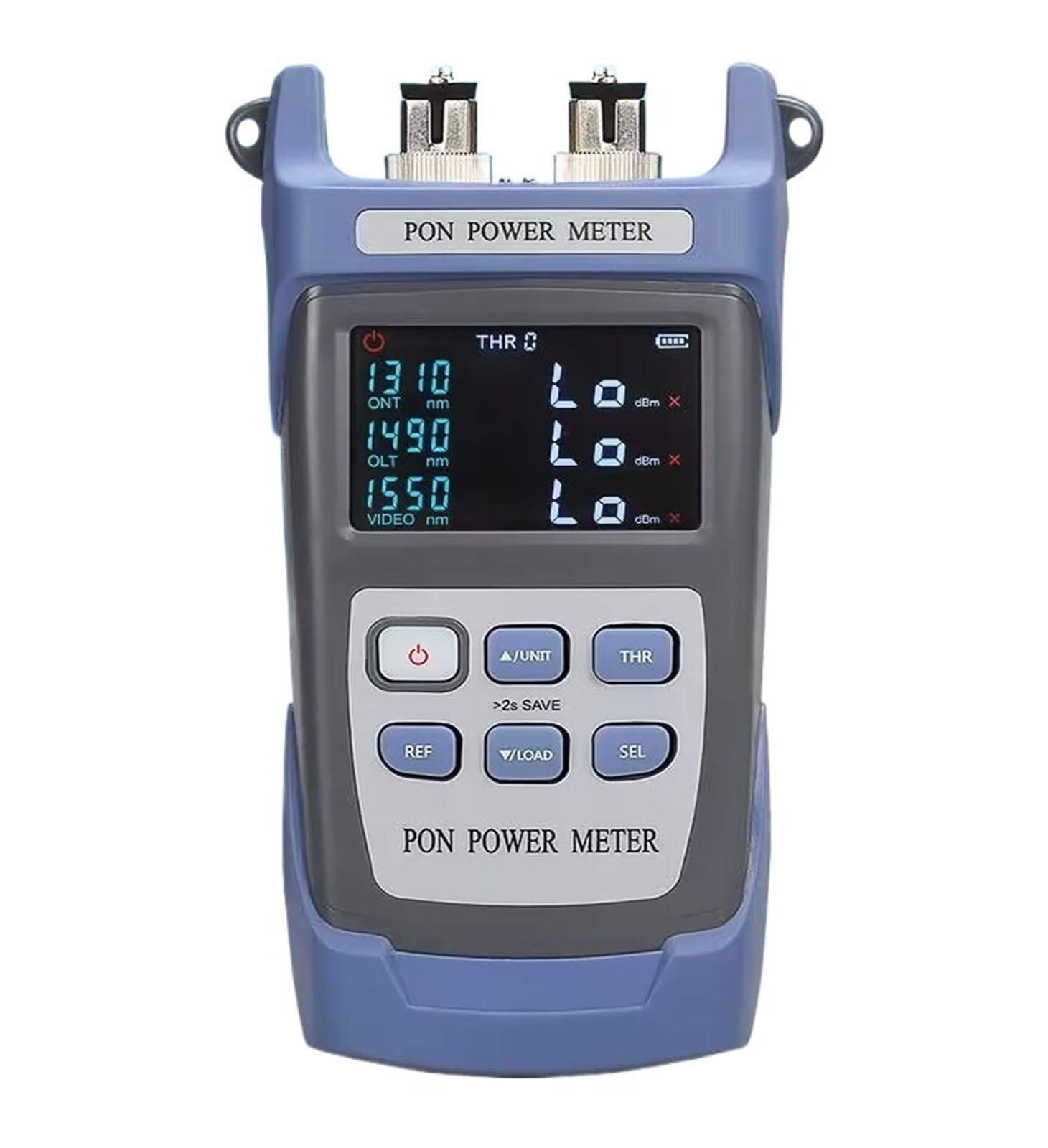 Ręczny Światłowodowy Miernik Mocy PON, FTTX, ONT, OLT, 1310, 1490, 1550nm Profesjonalne narzędzie dla elektryków(UPC connector)