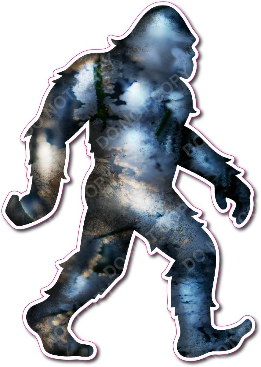 Decals by Haley Winter 5 inch Sasquatch Bigfoot Yeti Vinyl