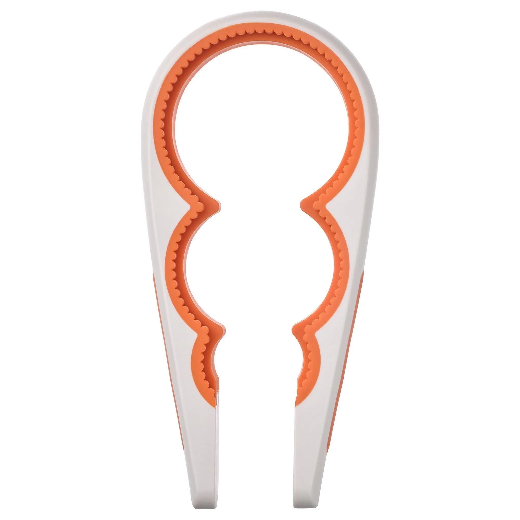 UPPFYLLD Kavanoz Açacağı, Beyaz-Turuncu, 21 cm, 3-7 cm Kapak Çapı İçin