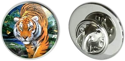 Tiger Stalking at Sunset Butterflies Metal 0.75