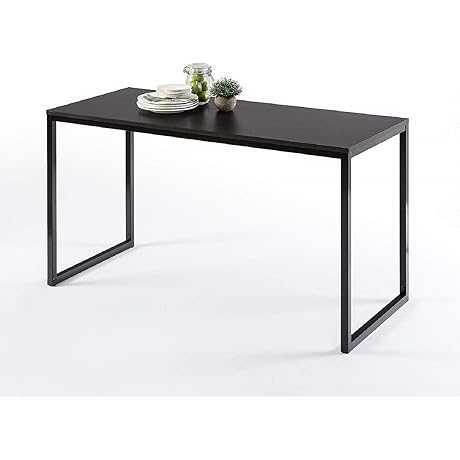 ZINUS Jennifer 55 Inch Ergonomic & Contemporary Minimalist Black Desk