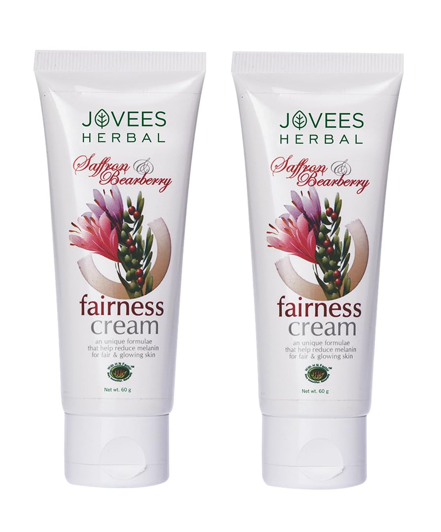 Jovees Ayurveda Essence Of Saffron Anti Blemish Pigmentation Cream, 60g (Pack Of 2)